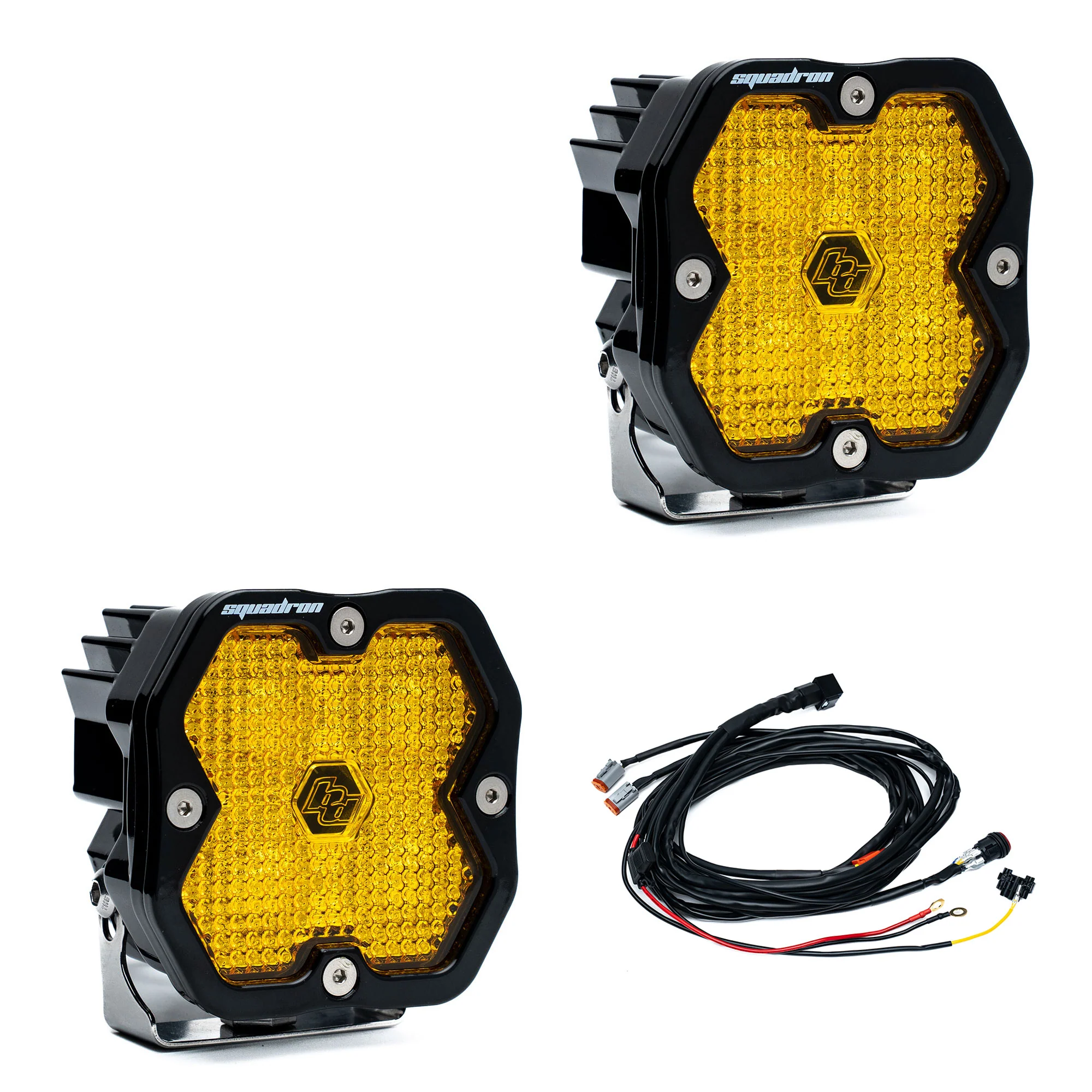 Baja Designs Squadron 2.0 Sport Black LED Auxiliary Light Pod Pair - Image 8
