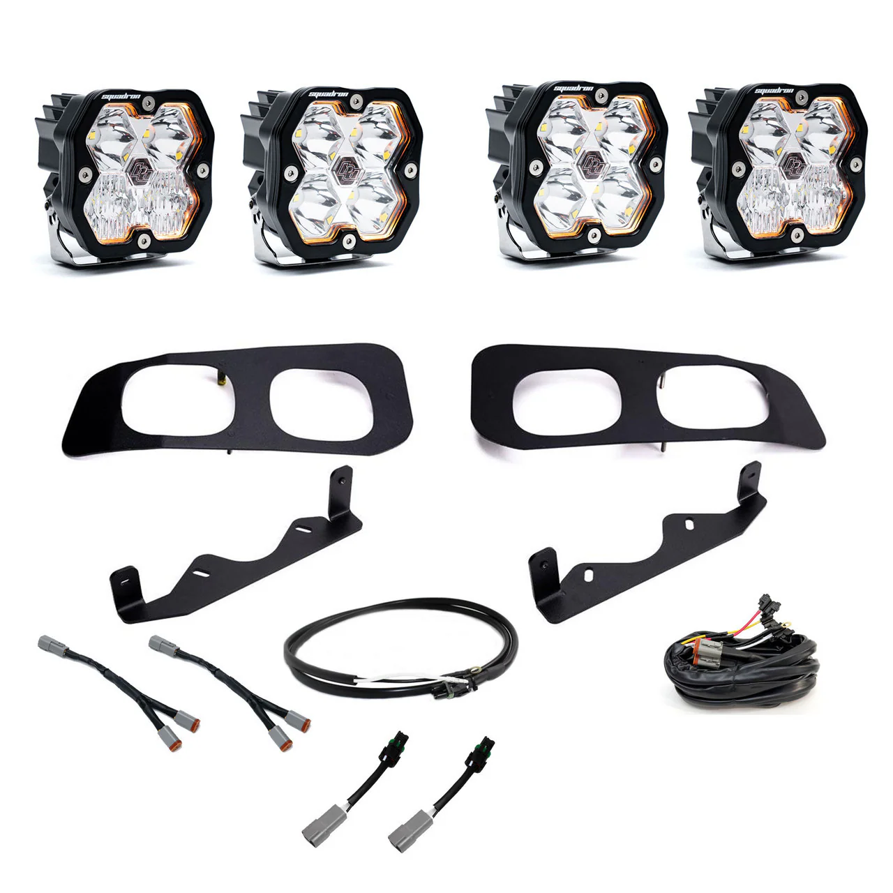 Baja Designs Squadron 2.0 Sport Dual Fog Pocket Light Kit - Ford 2023-26 F-250/350 Super Duty - Image 3