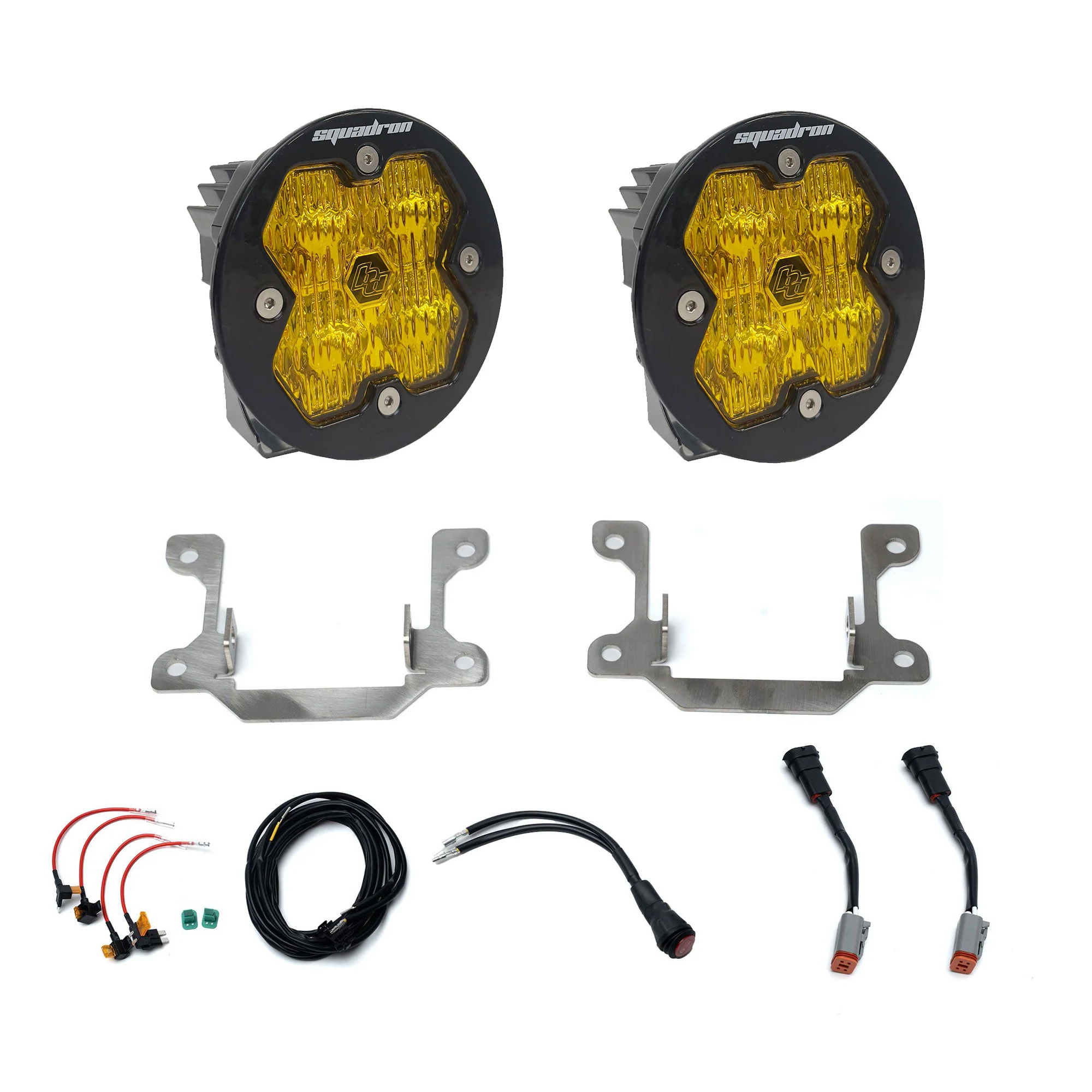 Baja Designs Squadron 2.0 Sport Fog Pocket Light Kit - RAM 2019-25 2500/3500 Big Horn - Image 2
