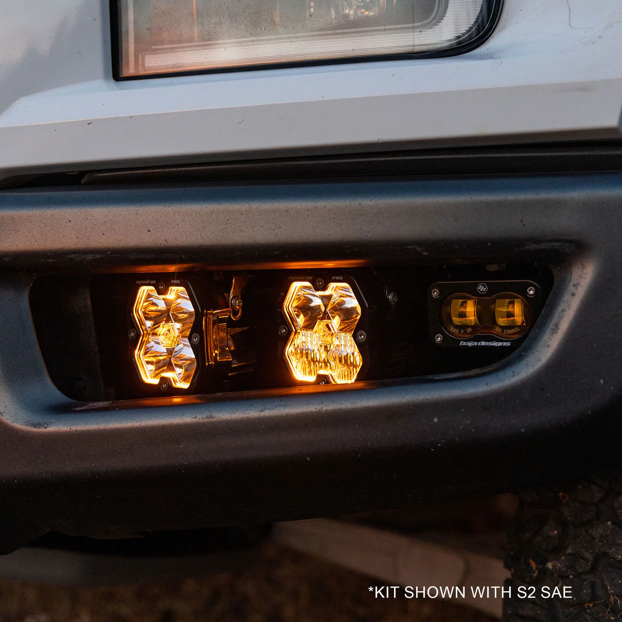 Baja Designs Squadron 2.0 Sport/S2 Sport Fog Pocket Light Kit - Ford 2017-20 F-150 Raptor - Image 2