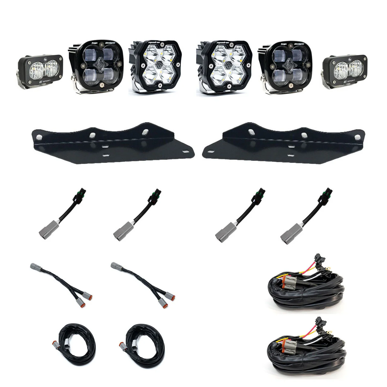Baja Designs Squadron 2.0 Sport/Squadron SAE/S2 Sport Fog Pocket Light Kit - Ford 2017-20 F-150 Raptor - Image 2