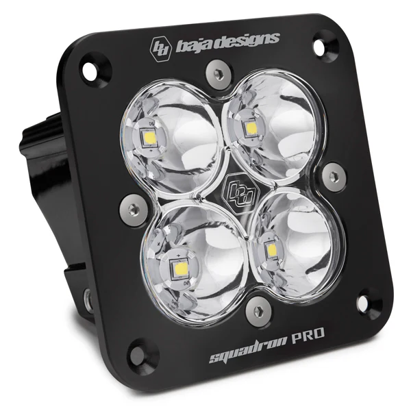 Baja Designs Squadron Pro Black Flush Mount LED Auxiliary Light Pod - Universal - Image 2