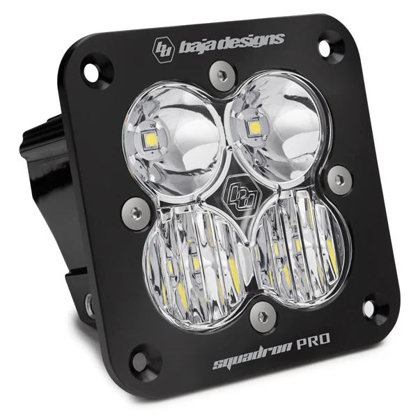 Baja Designs Squadron Pro Black Flush Mount LED Auxiliary Light Pod - Universal - Image 3