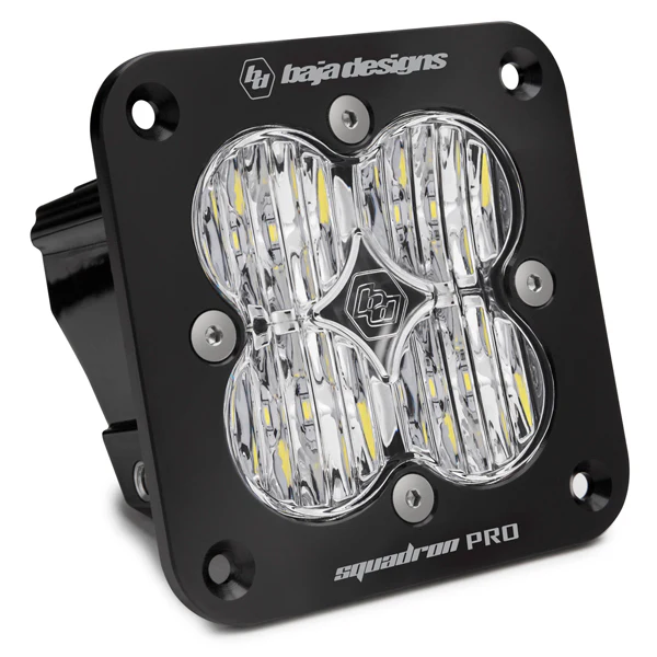 Baja Designs Squadron Pro Black Flush Mount LED Auxiliary Light Pod - Universal - Image 5