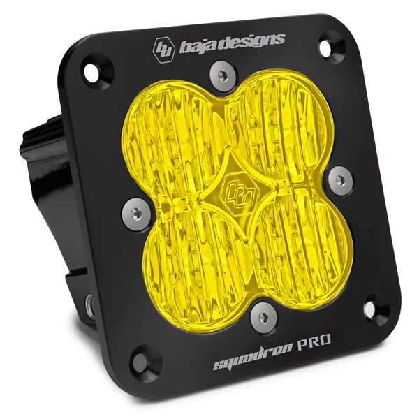 Baja Designs Squadron Pro Black Flush Mount LED Auxiliary Light Pod - Universal - Image 6