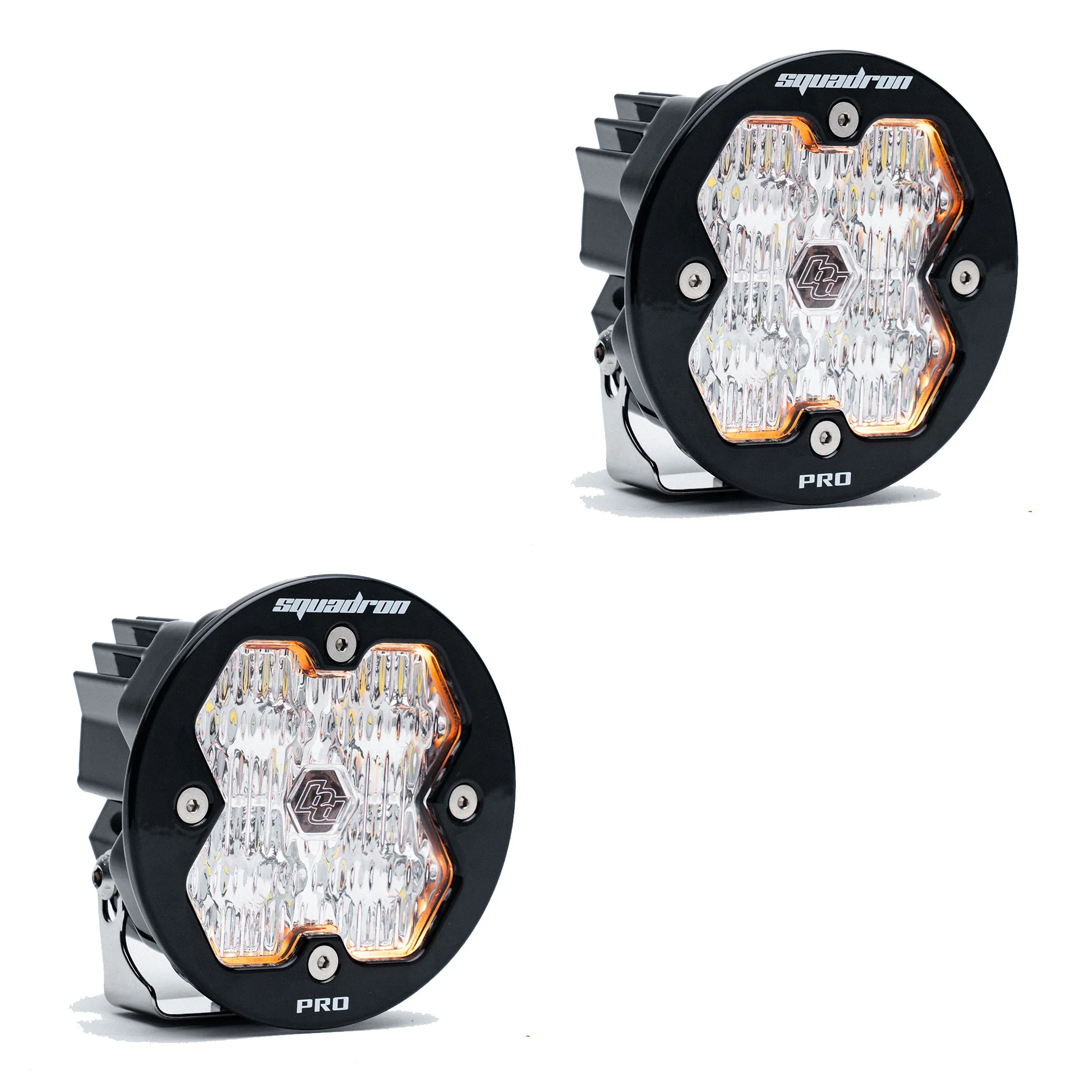 Baja Designs Squadron-R 2.0 Pro Black LED Auxiliary Light Pod Pair - Image 3