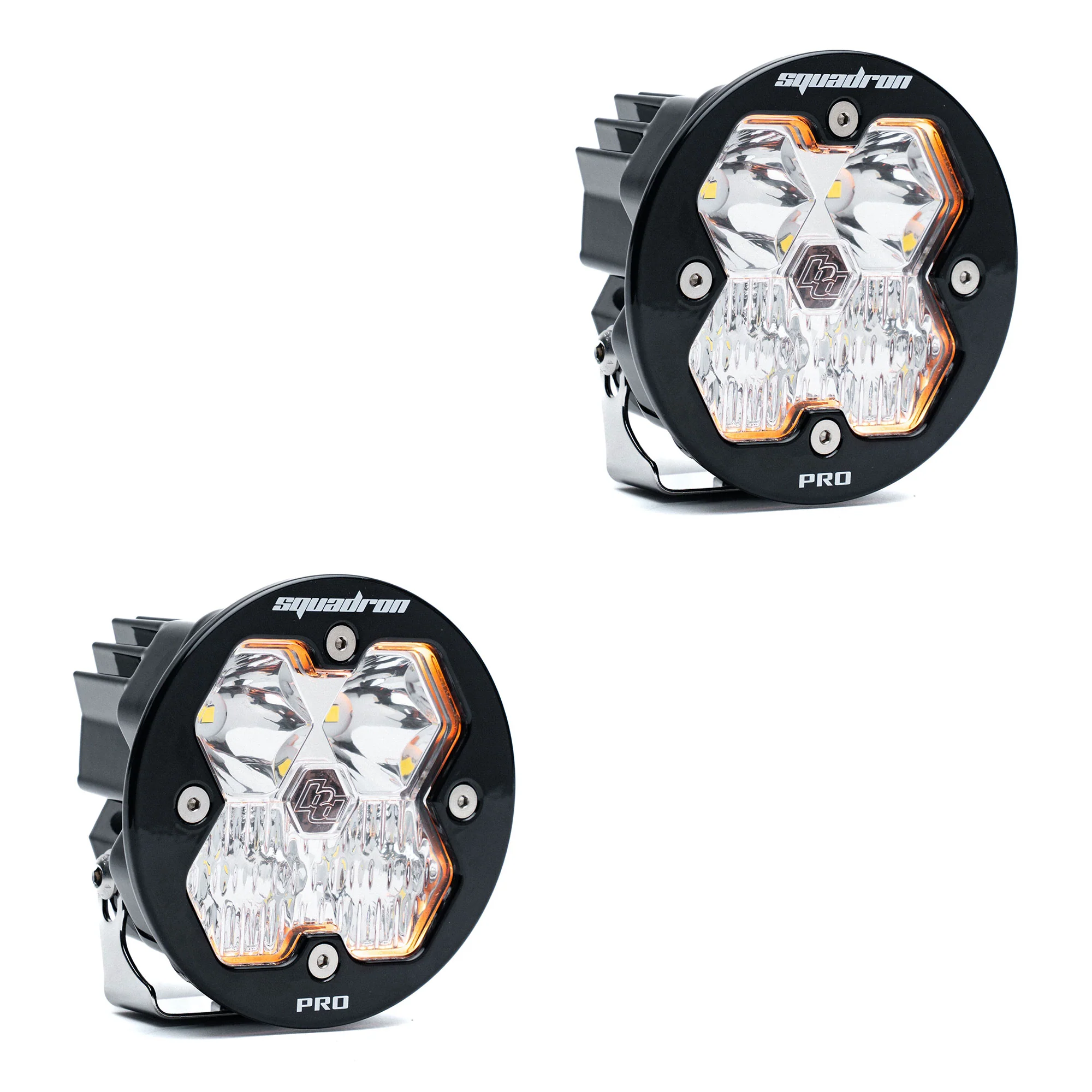 Baja Designs Squadron-R 2.0 Pro Black LED Auxiliary Light Pod Pair - Image 4
