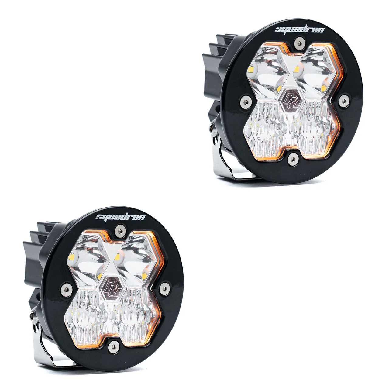 Baja Designs Squadron-R 2.0 Sport Black LED Auxiliary Light Pod Pair - Image 2