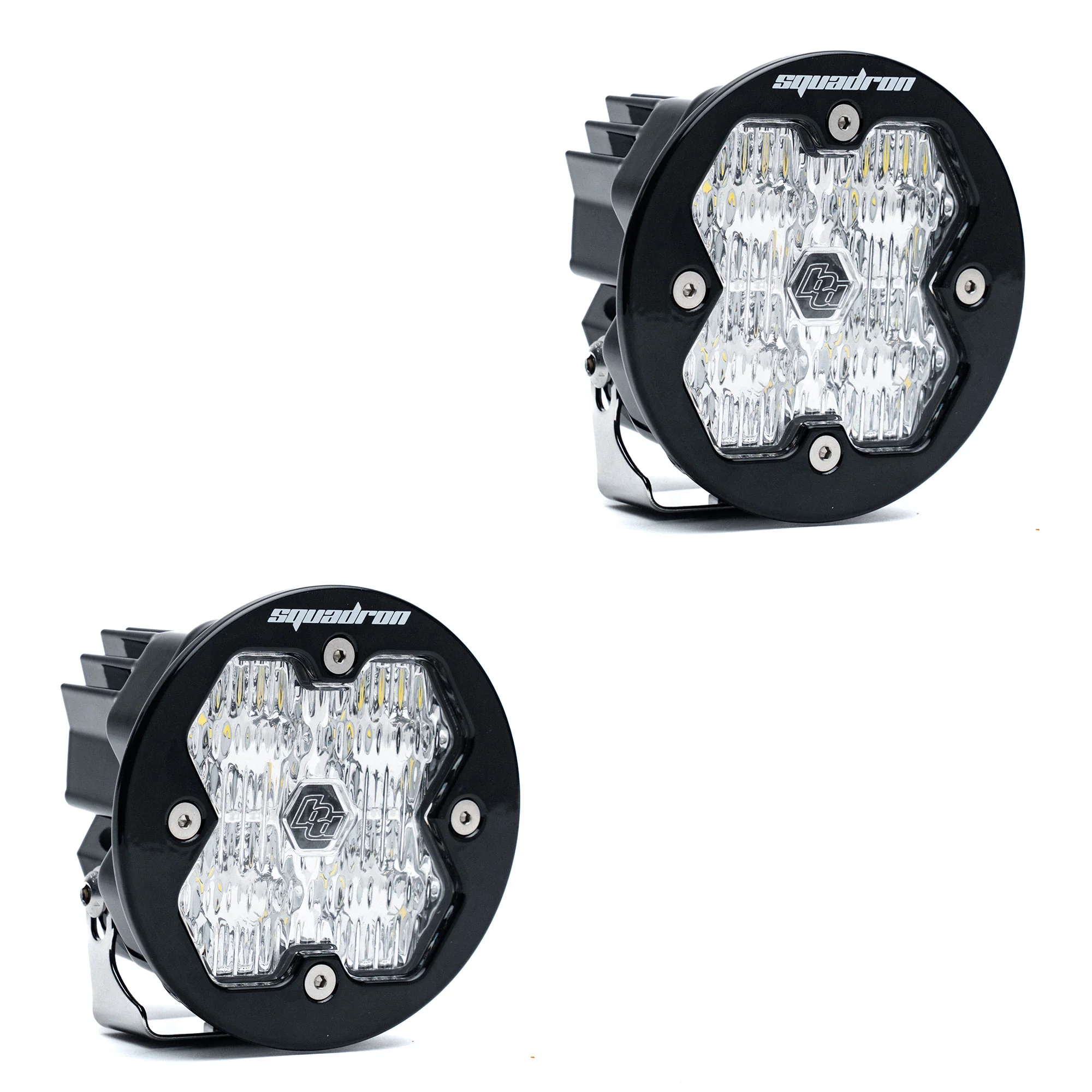 Baja Designs Squadron-R 2.0 Sport Black LED Auxiliary Light Pod Pair - Image 4