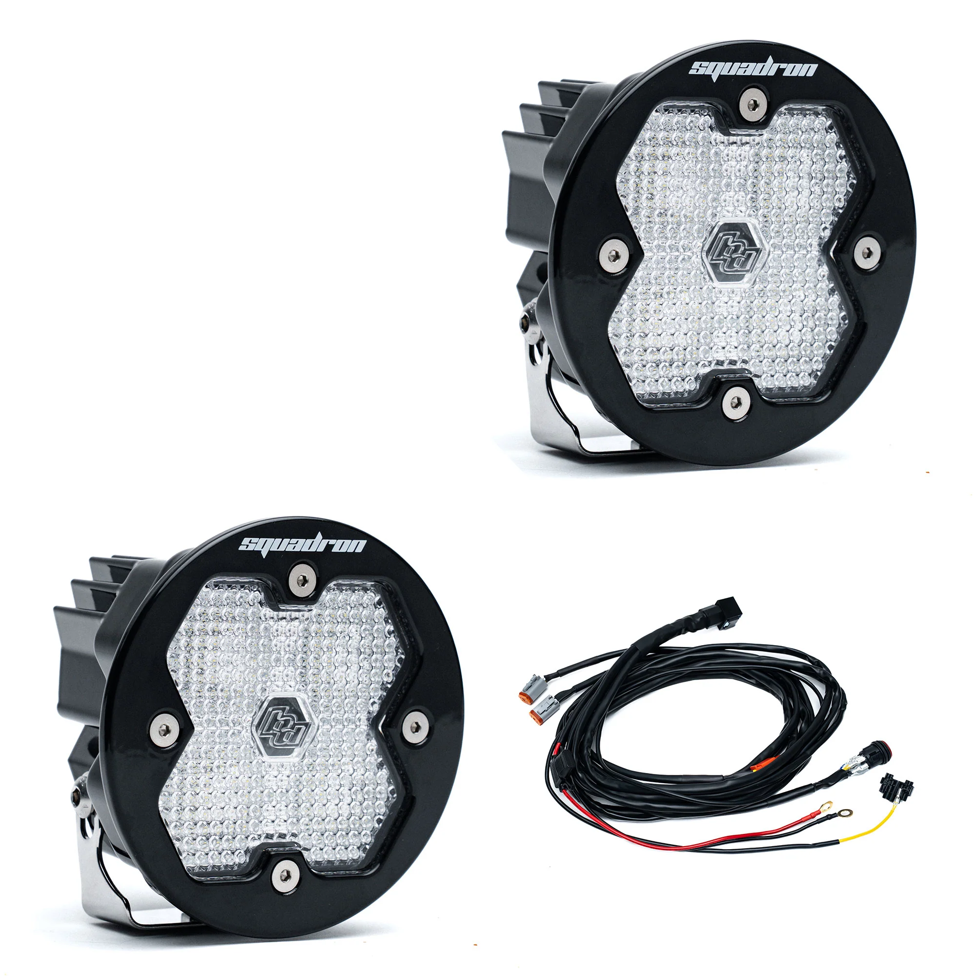 Baja Designs Squadron-R 2.0 Sport Black LED Auxiliary Light Pod Pair - Image 6