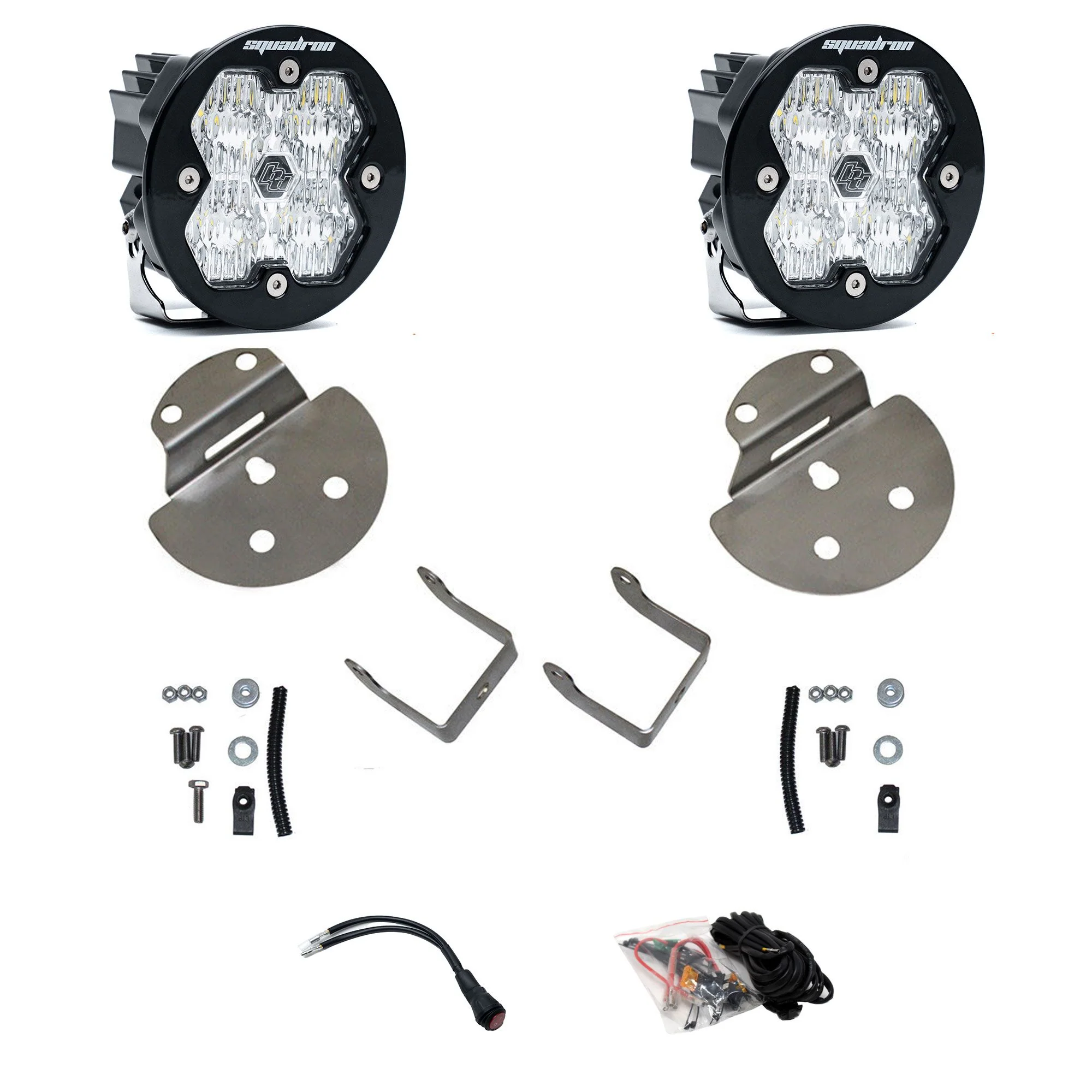 Baja Designs Squadron-R 2.0 Sport Fog Pocket Light Kit - Chevrolet/GMC 2015-19 Colorado/Canyon/Silverado/Sierra/2500HD/3500HD - Image 2