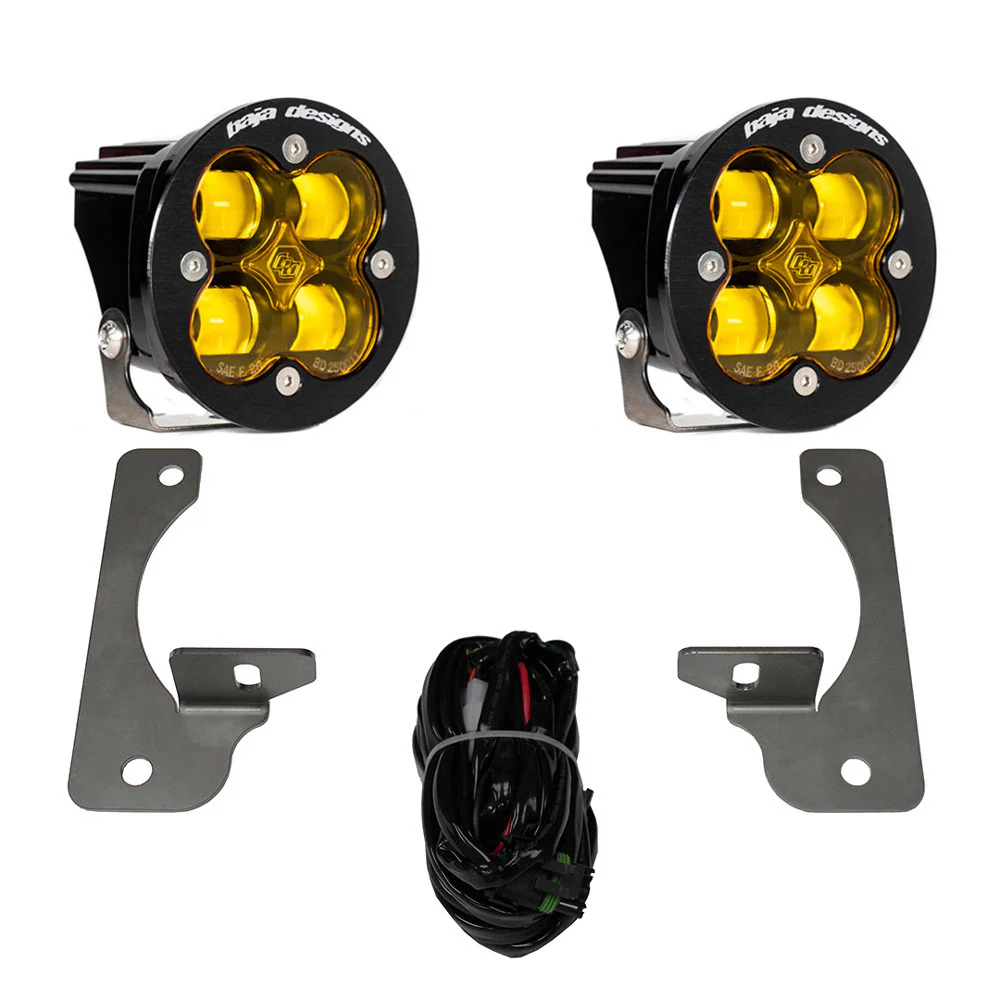 Baja Designs Squadron R SAE Fog Pocket Light Kit - Jeep 2010-18 Wrangler JK - Image 2