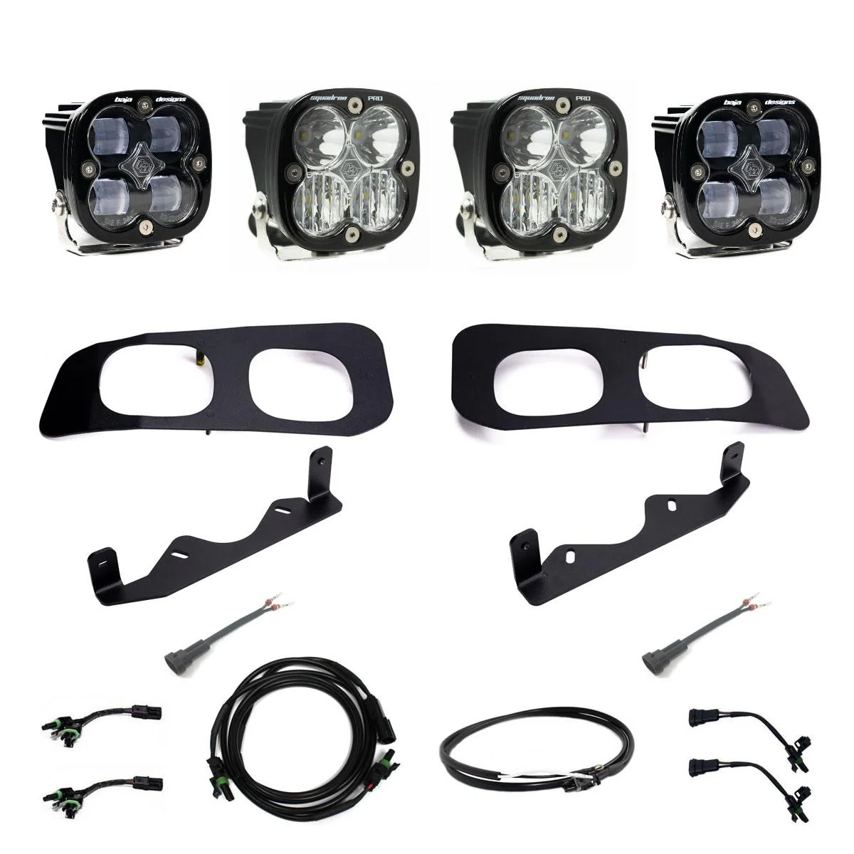 Baja Designs Squadron SAE/PRO Dual Fog Pocket Light Kit 2023-2025 Ford F-250/F-350 Super Duty - Image 5