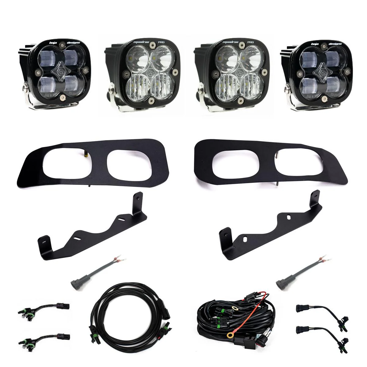 Baja Designs Squadron SAE/PRO Dual Fog Pocket Light Kit 2023-2025 Ford F-250/F-350 Super Duty - Image 6