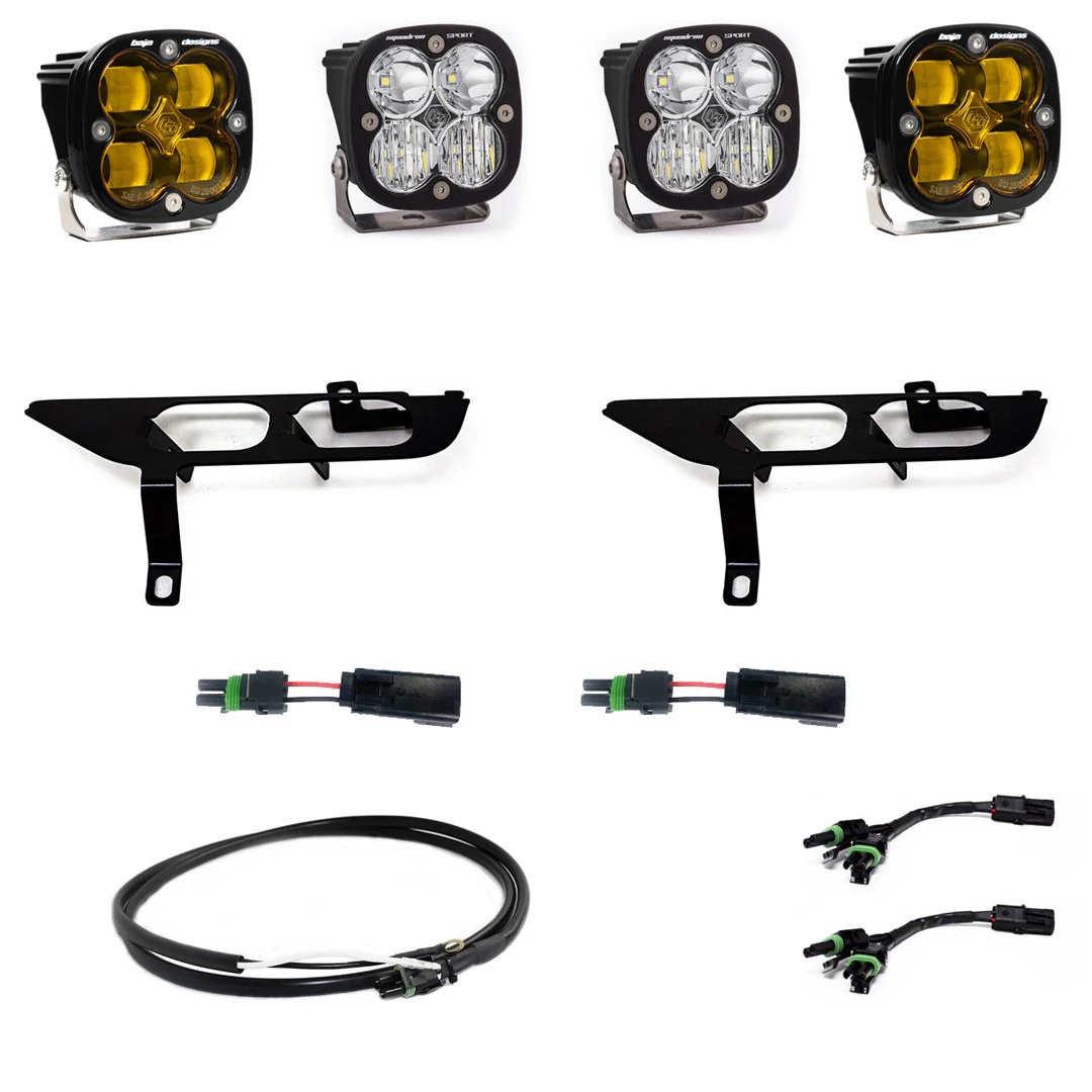Baja Designs Squadron SAE/Sport Fog Pocket Kit - 2021-2023 F150 - Image 3