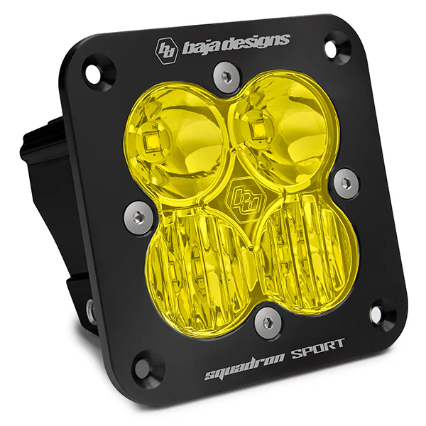 Baja Designs Squadron Sport Black Flush Mount LED Auxiliary Light Pod - Universal - Image 3