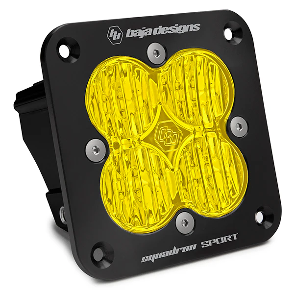 Baja Designs Squadron Sport Black Flush Mount LED Auxiliary Light Pod - Universal - Image 6