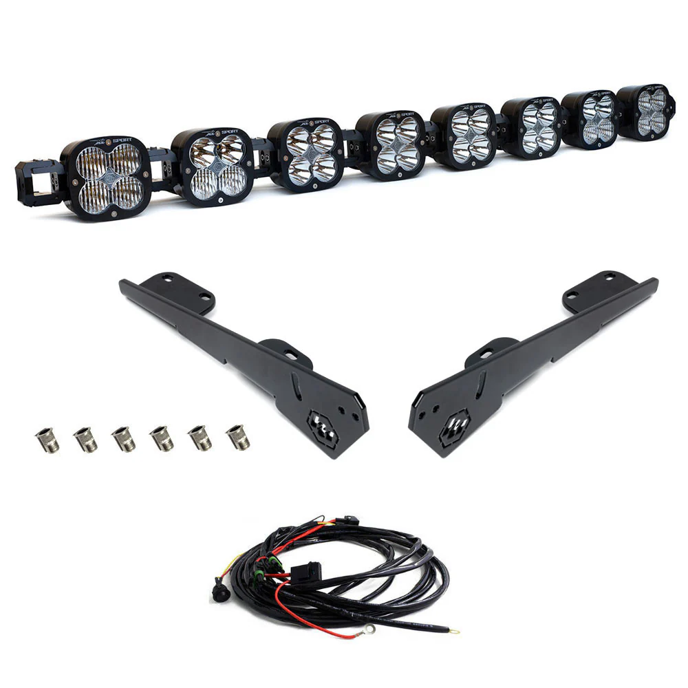 Baja Designs XL Linkable Bumper Light Bar Roof Kit 2005-2023 Tacoma - Image 3