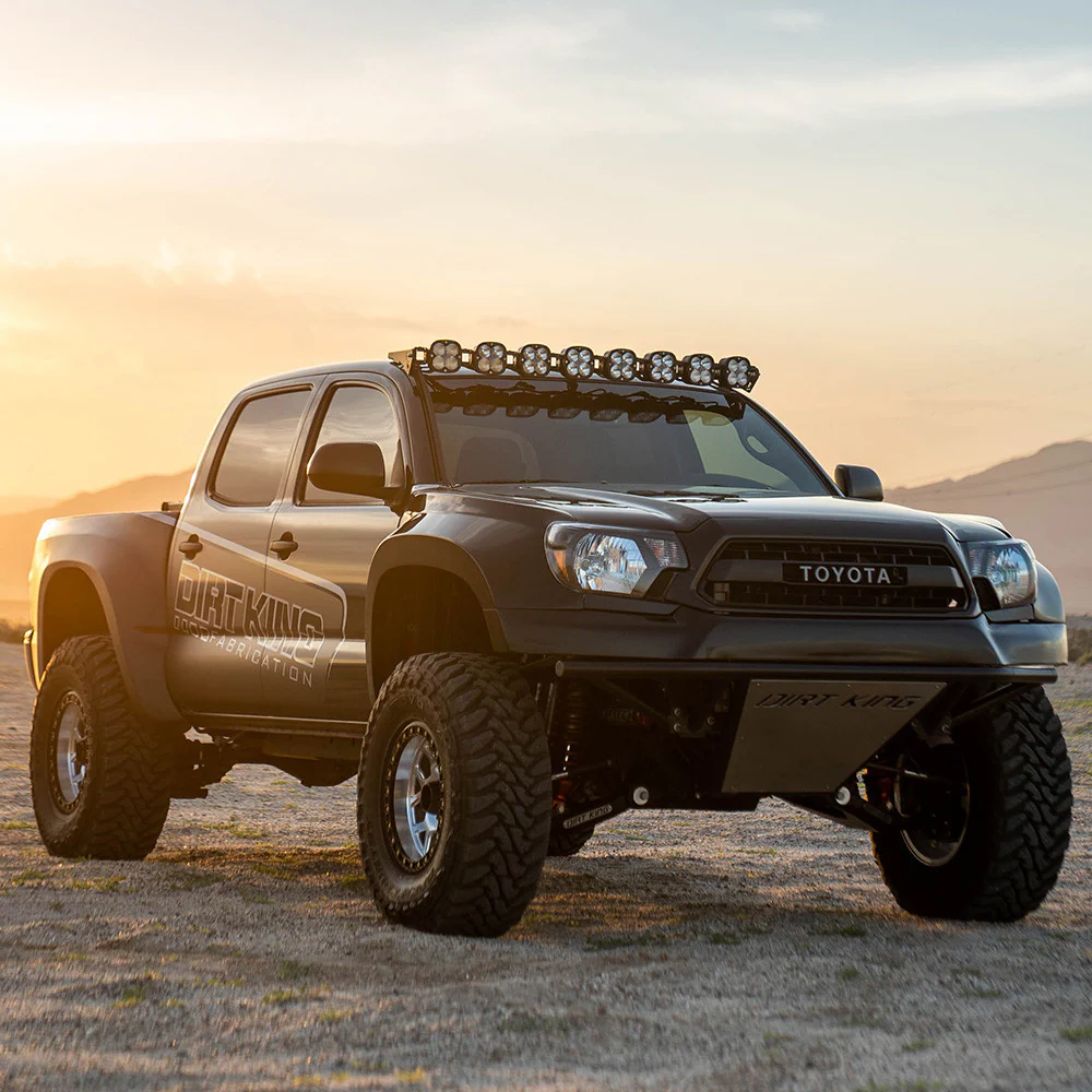 Baja Designs XL Linkable Bumper Light Bar Roof Kit 2005-2023 Tacoma - Image 4