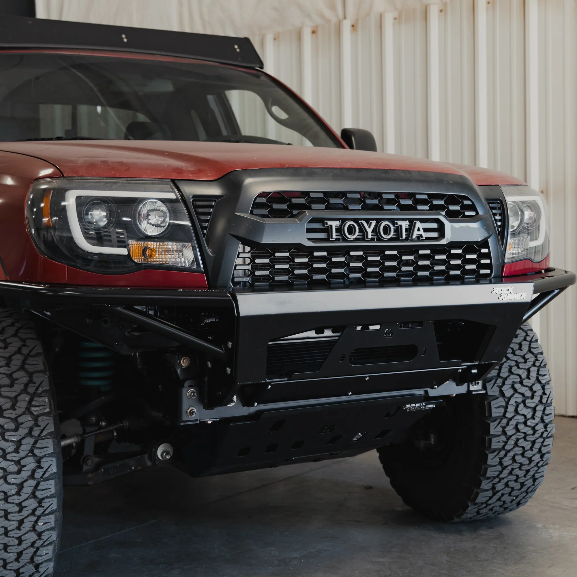 C4 Fabrication 2012-2015 Toyota Tacoma Rock Runner Front Bumper - Image 7