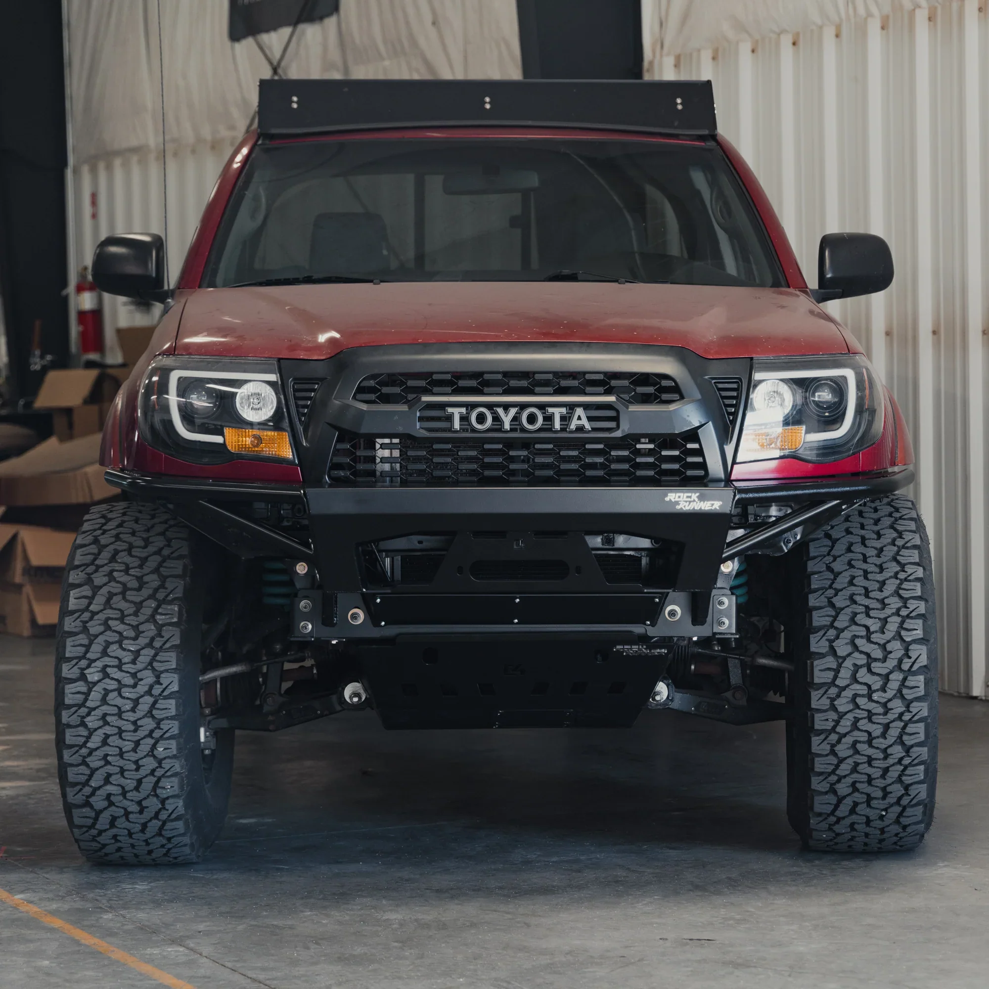C4 Fabrication 2012-2015 Toyota Tacoma Rock Runner Front Bumper - Image 8