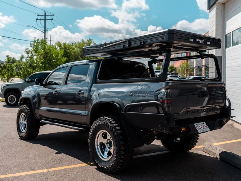 C4 Fabrication 2016-2023 Tacoma Overland Series High Clearance Rear Bumper (Garage Sale) - Image 2