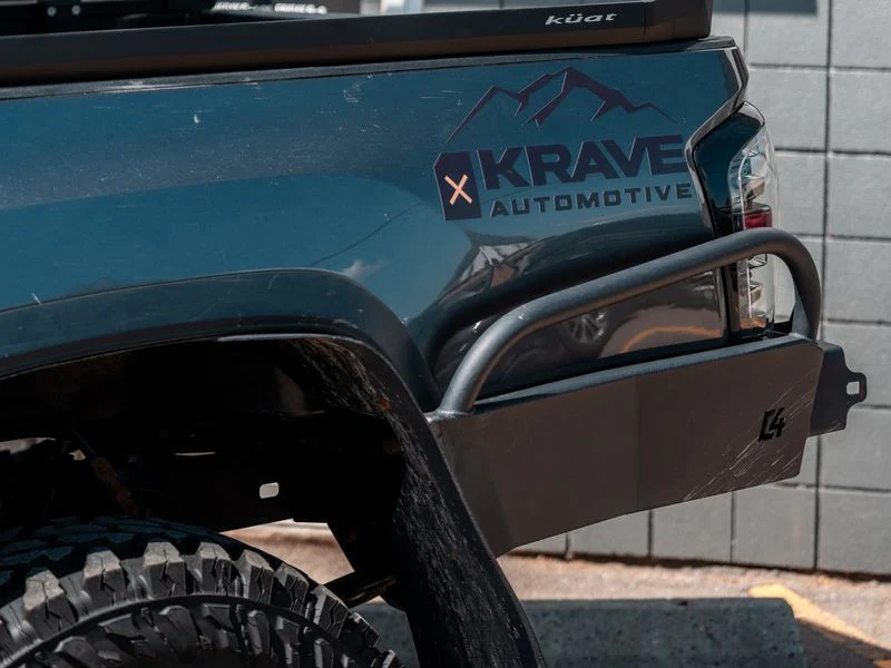 C4 Fabrication 2016-2023 Tacoma Overland Series High Clearance Rear Bumper (Garage Sale) - Image 3