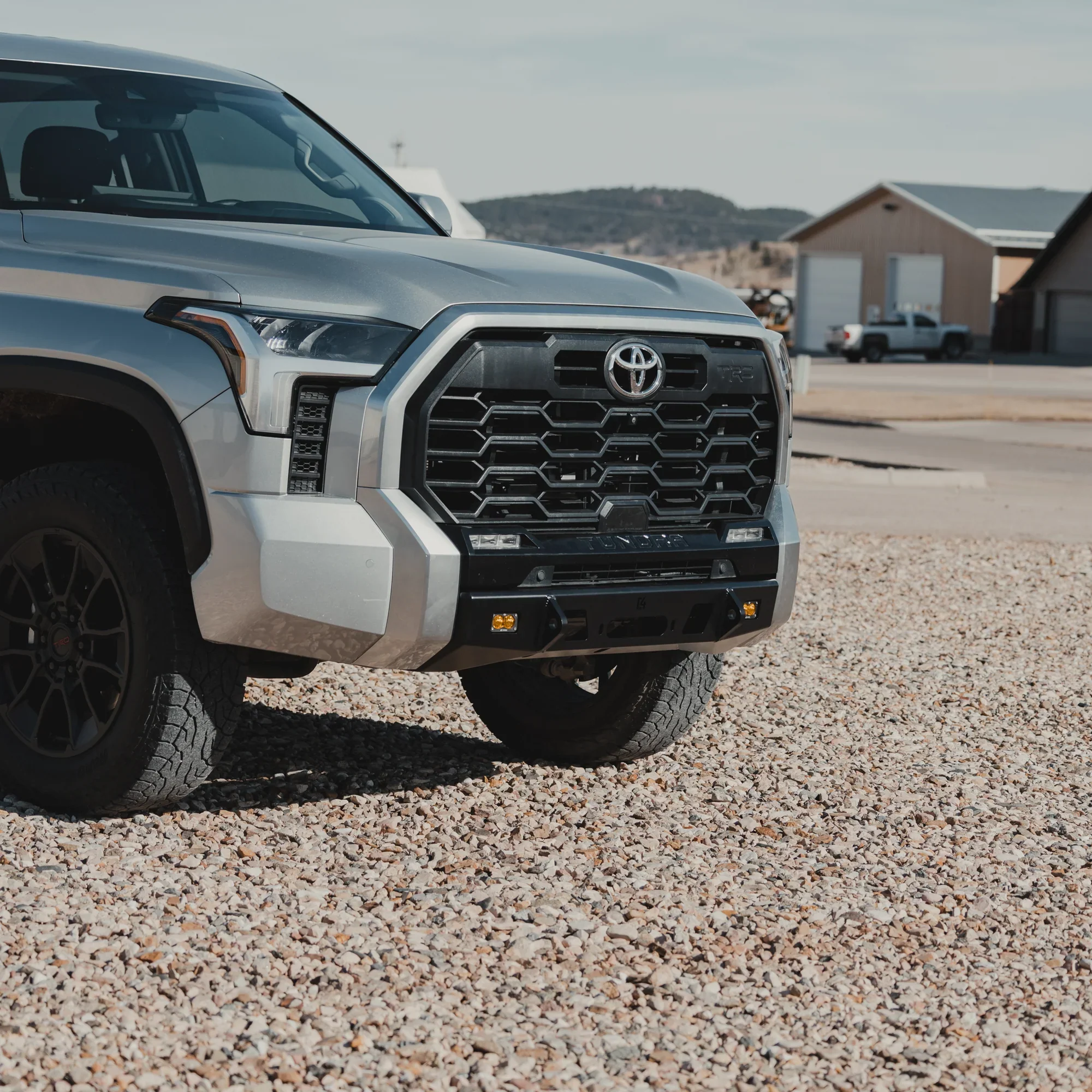 C4 Fabrication 2022-2026 Toyota Tundra Lo-Pro Winch Front Bumper - Image 3