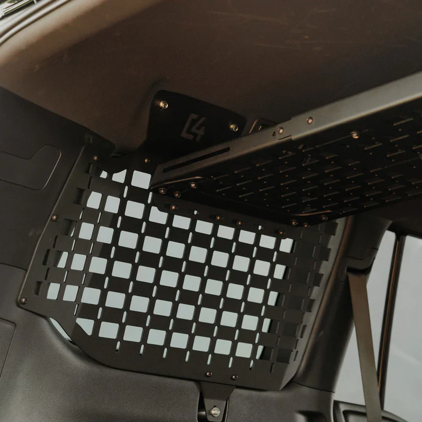 C4 Fabrication 2024-2026 Toyota Land Cruiser 250 Add-On Shelf For Rear Window Molle Panels - Image 3