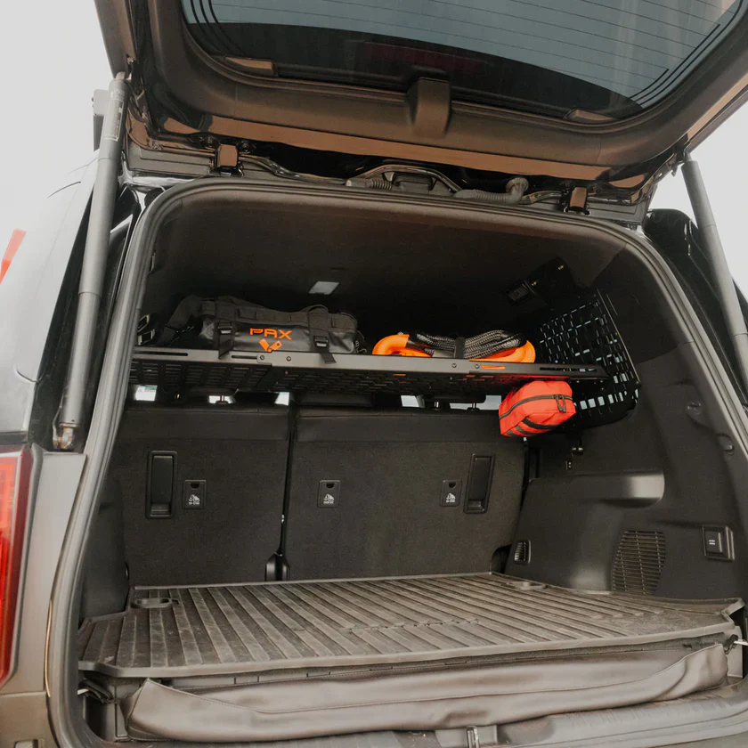 C4 Fabrication 2024-2026 Toyota Land Cruiser 250 Add-On Shelf For Rear Window Molle Panels - Image 5