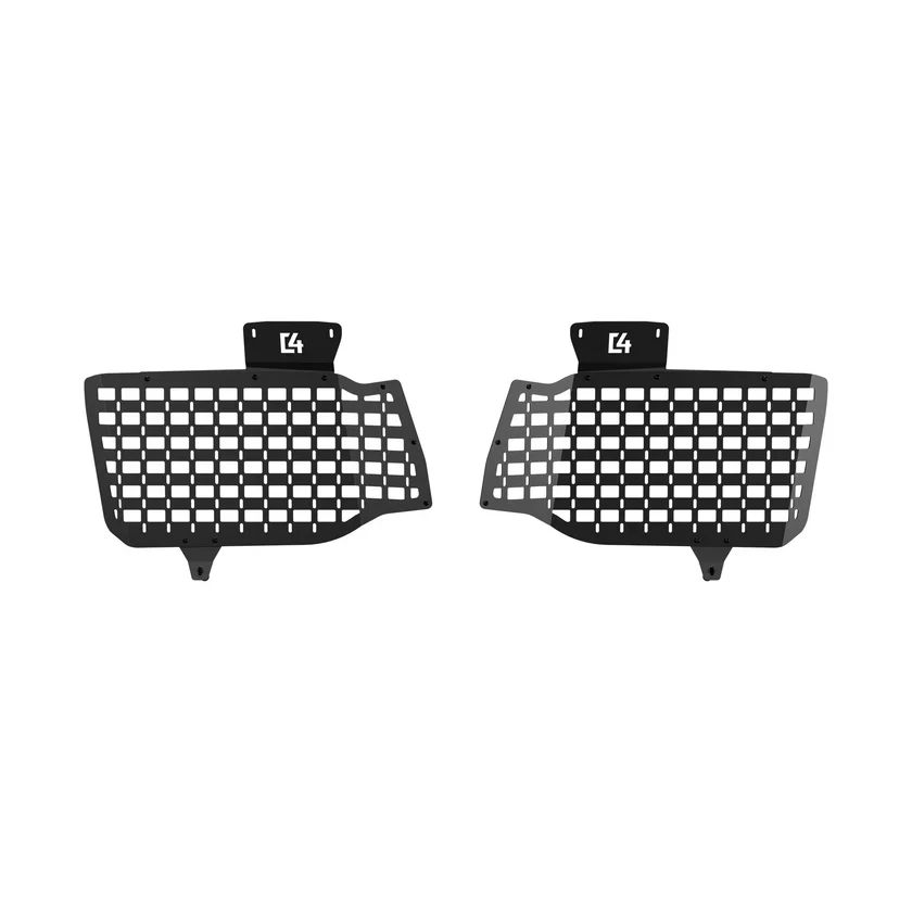 C4 Fabrication 2024-2026 Toyota Land Cruiser 250 Rear Window Molle Panel Pair - Image 2