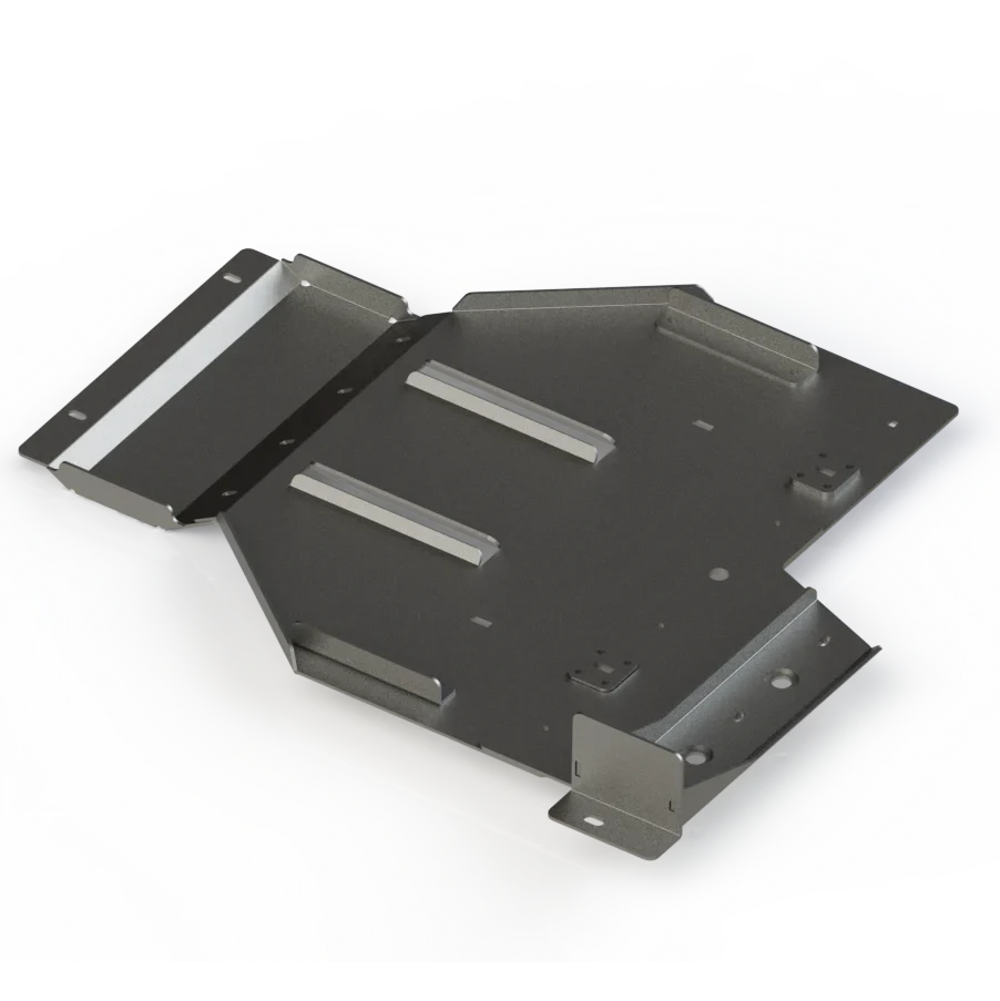 C4 Fabrication 2024-2026 Toyota Land Cruiser Rear Skid Plate - Image 3