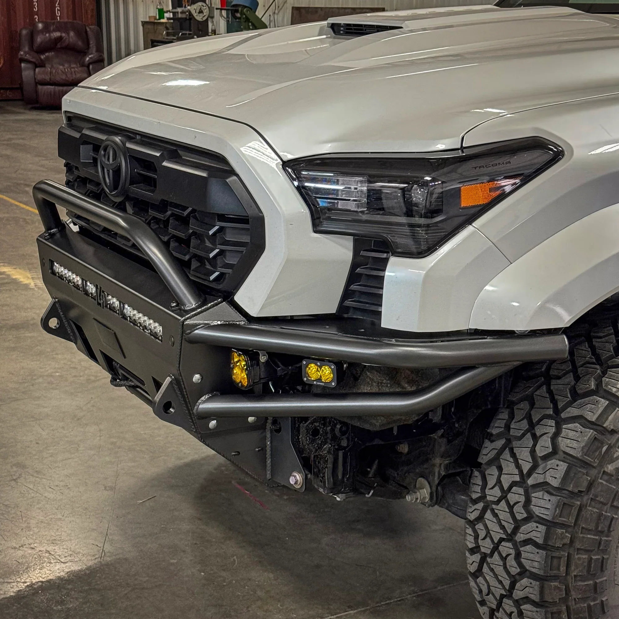 C4 Fabrication 2024-2026 Toyota Tacoma Hybrid Front Bumper - Image 4