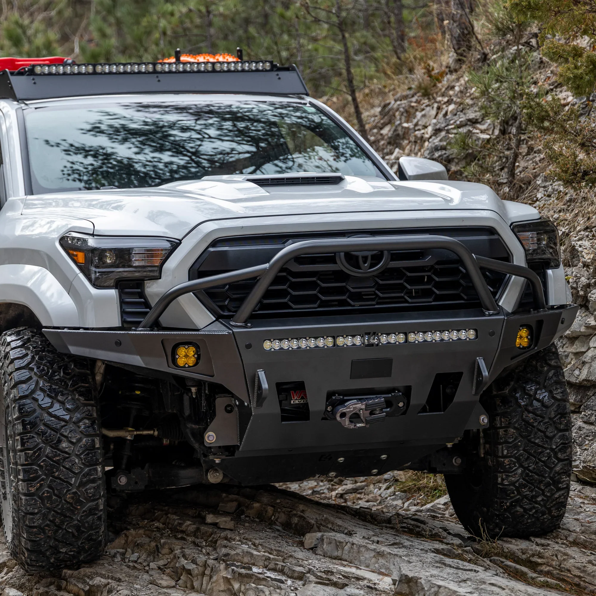 C4 Fabrication 2024-2026 Toyota Tacoma Overland Front Bumper - Image 5