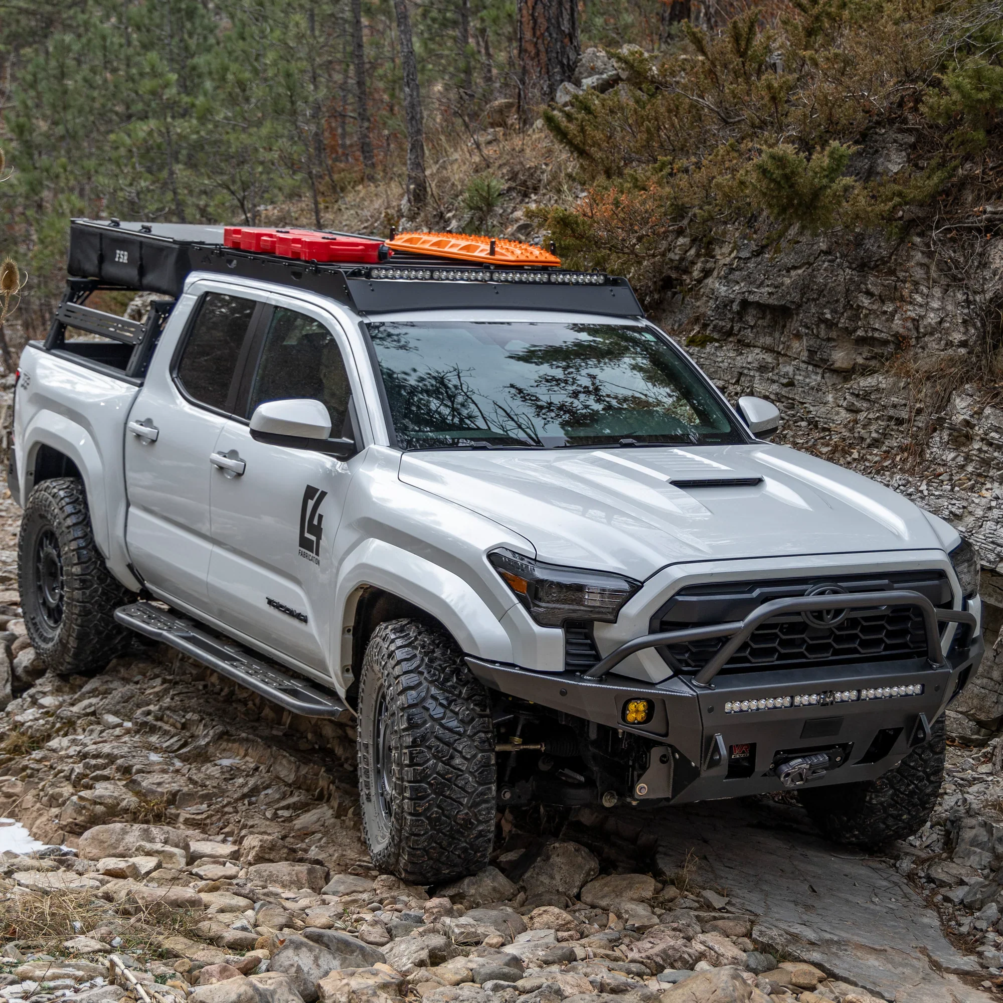 C4 Fabrication 2024-2026 Toyota Tacoma Overland Front Bumper - Image 7