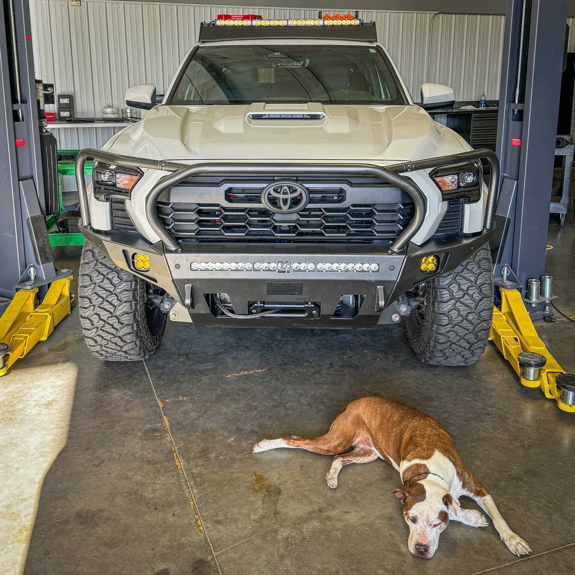 C4 Fabrication 2024-2026 Toyota Tacoma Overland Front Bumper - Image 9