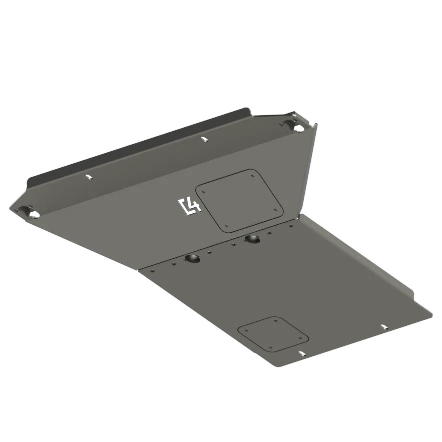 C4 Fabrication 2024-2026 Tacoma 4th Gen Front Skid Plate - Image 3