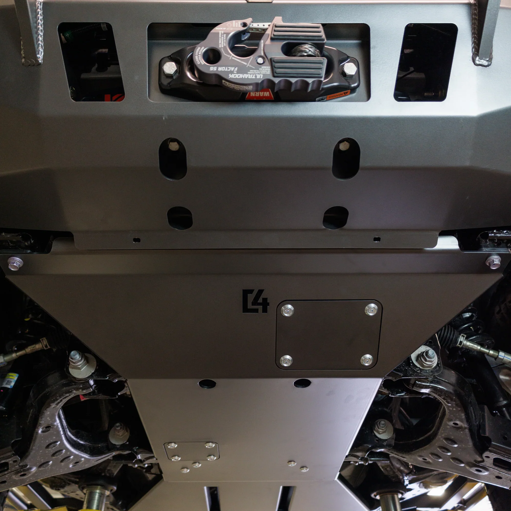 C4 Fabrication 2024-2026 Tacoma 4th Gen Full Skid Plate Package - Image 2