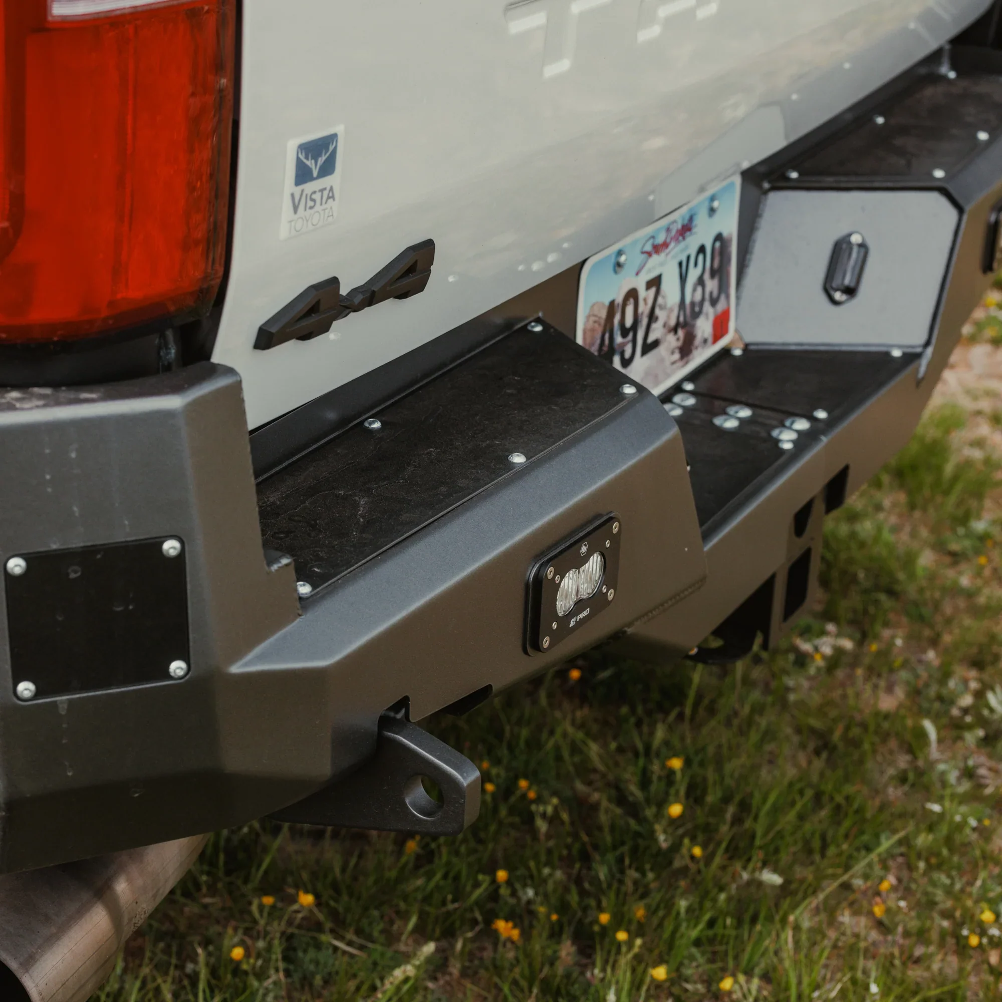 C4 Fabrication 2024-2026 Tacoma 4th Gen Overland Rear Bumper - Image 10