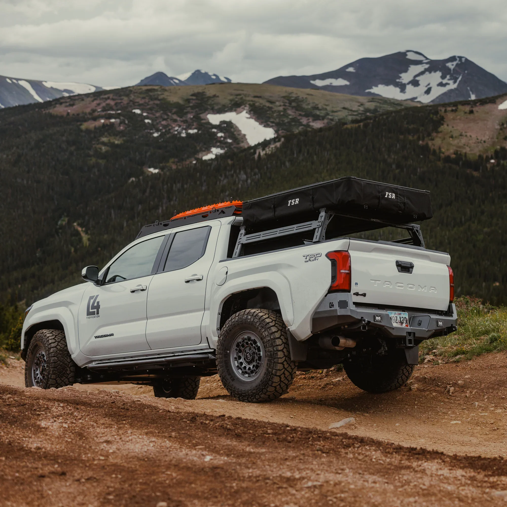 C4 Fabrication 2024-2026 Tacoma 4th Gen Overland Rear Bumper - Image 15