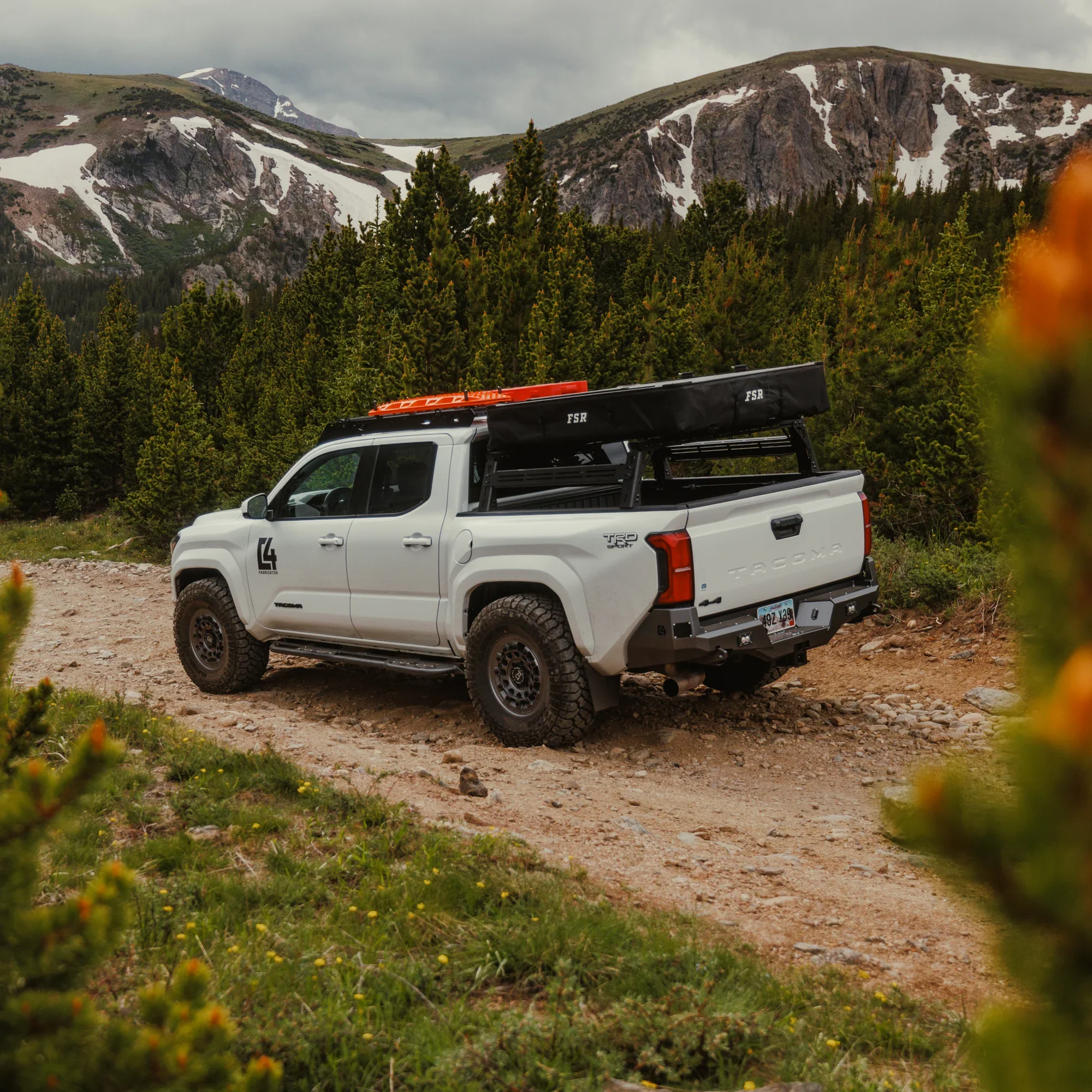 C4 Fabrication 2024-2026 Tacoma 4th Gen Overland Rear Bumper - Image 16