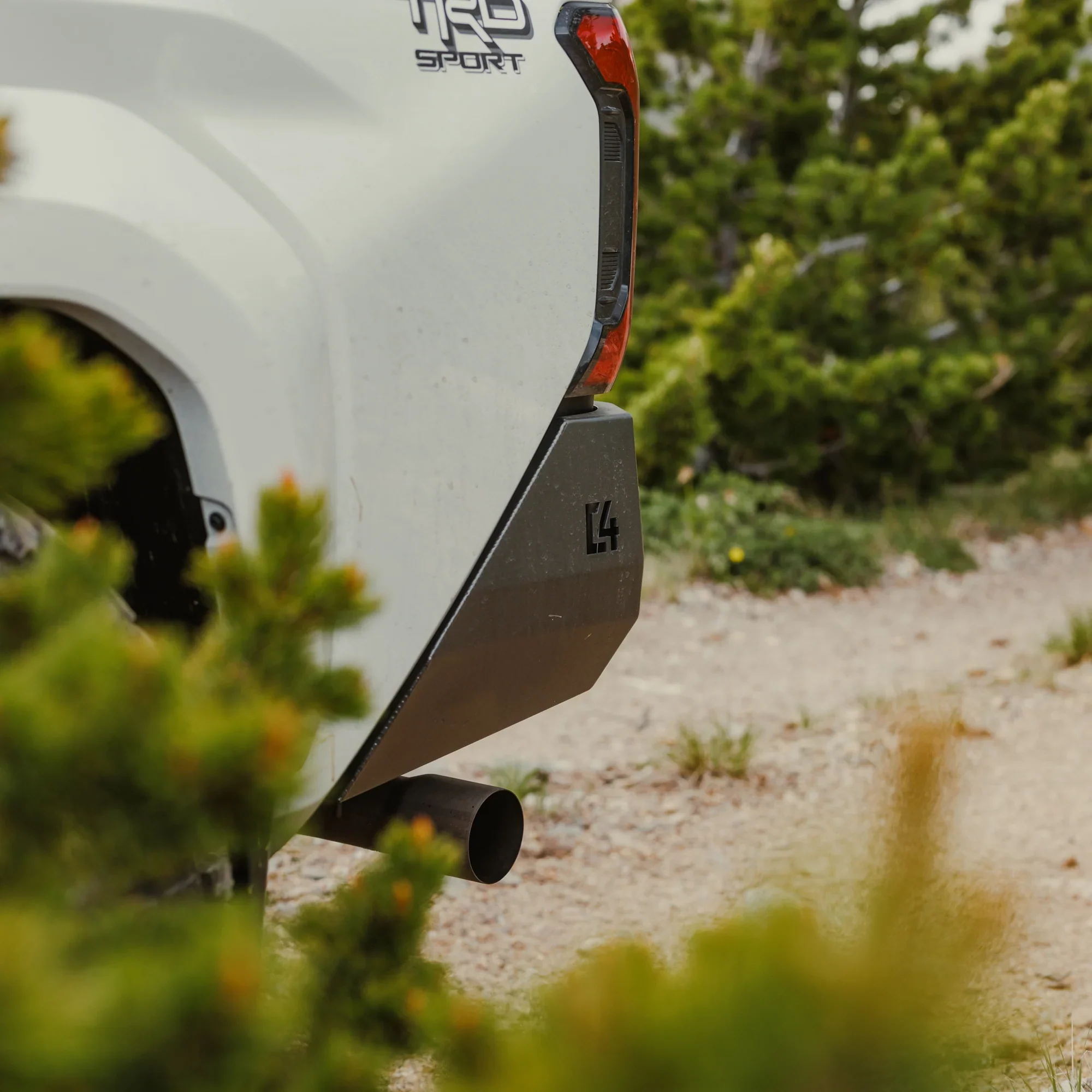 C4 Fabrication 2024-2026 Tacoma 4th Gen Overland Rear Bumper - Image 2