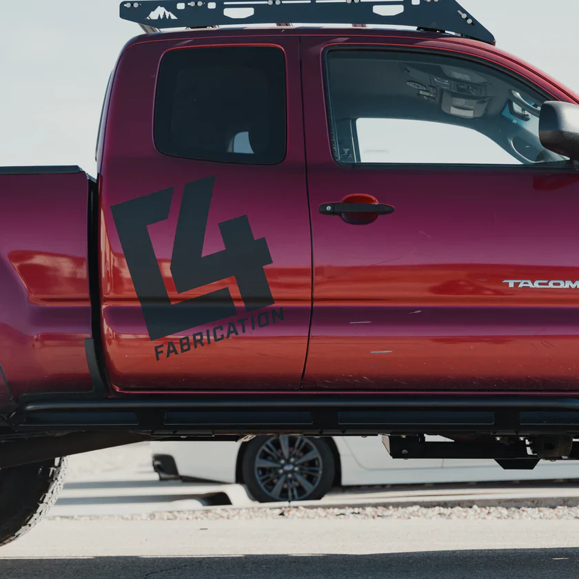 C4 Fabrication 2nd Gen Tacoma Rock Runner Sliders 2005-2015 - Image 3