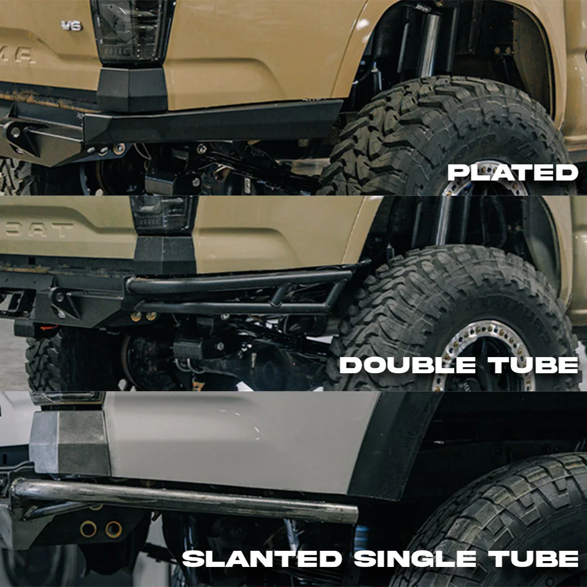 C4 Fabrication 3rd Gen Tacoma Rock Runner High Clearance Rear Bumper 2016-2023 - Image 5