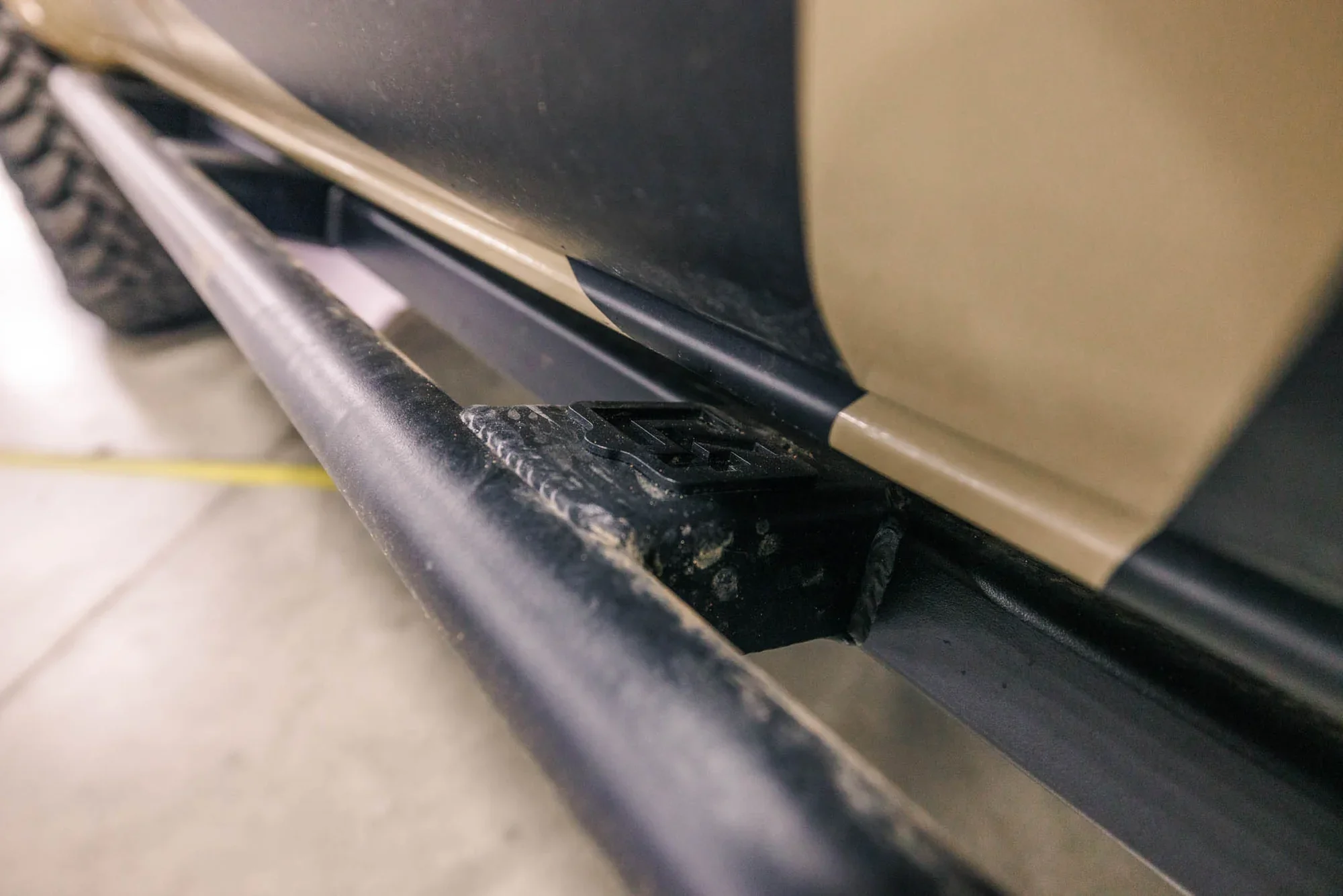 C4 Fabrication 3rd Gen Tacoma Rock Runner Sliders 2016-2023 - Image 5