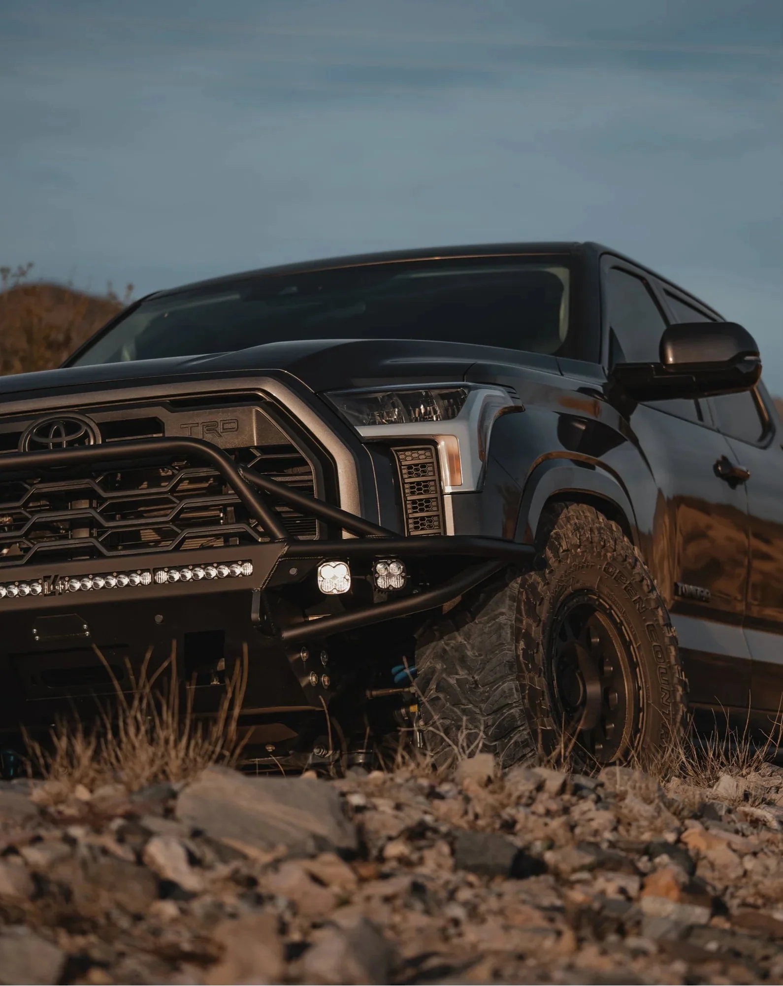 C4 Fabrication 3rd Gen Tundra 2022-2026 Hybrid Front Bumper - Image 4