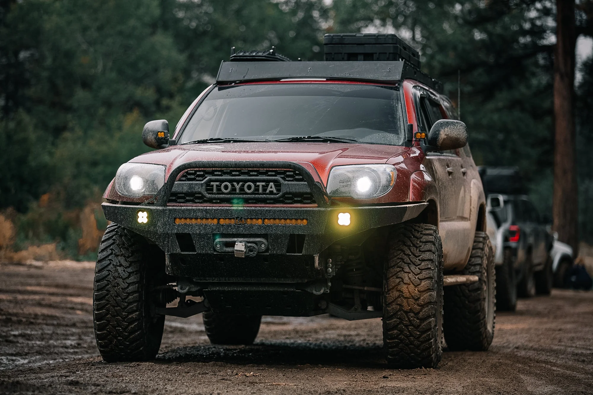 C4 Fabrication 2003-2009 4Runner 4th Gen Overland Front Bumper - Image 3
