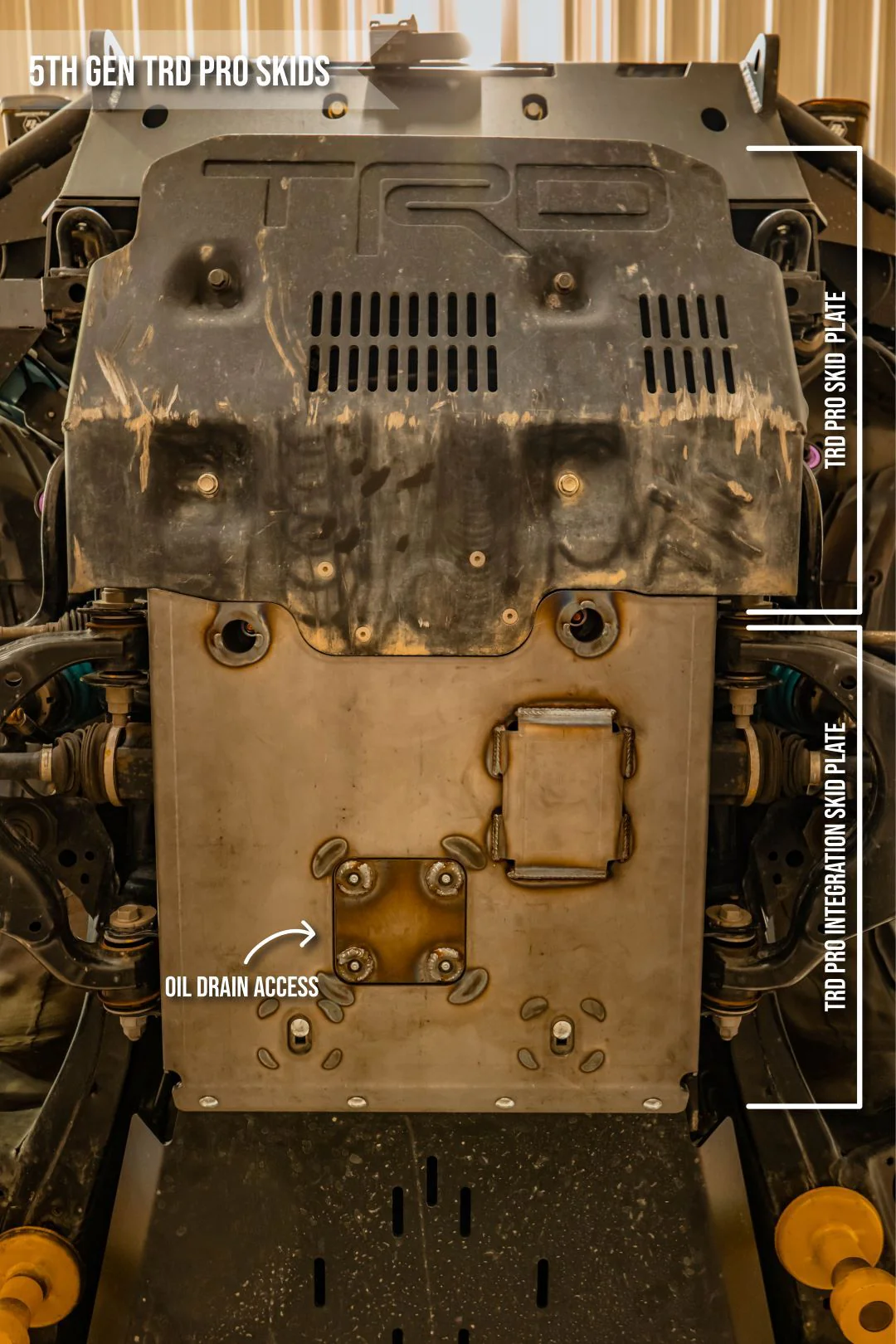 C4 Fabrication 4Runner T4R5 TRD Pro Integration Skid Plate - Image 2