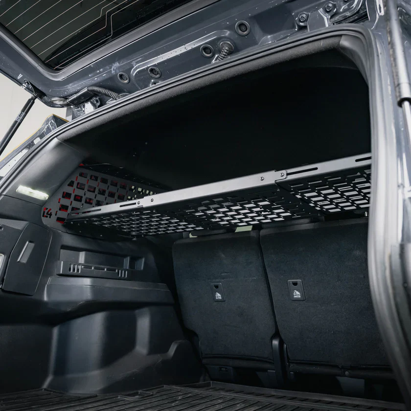 C4 Fabrication 6th Generation 4Runner Add-On Shelf for Rear Window Molle Panels - Image 4