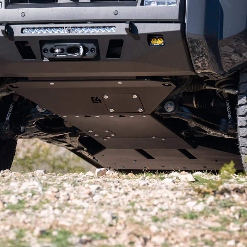 C4 Fabrication 6th Generation 4Runner Rear Skid Plates - Image 4